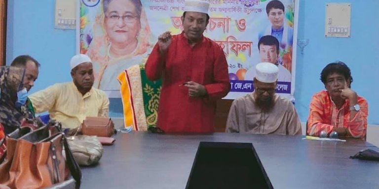 নাটোরের ঐতিহ্যবাহী মহারাজা স্কুল এন্ড কলেজে প্রধানমন্ত্রীর জন্মদিন পালিত