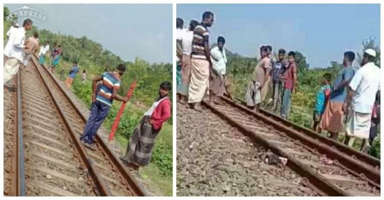 নাটোরের তেলকুপিতে ট্রেনে কাটা পড়ে অজ্ঞাত যুবকের মৃত্যু